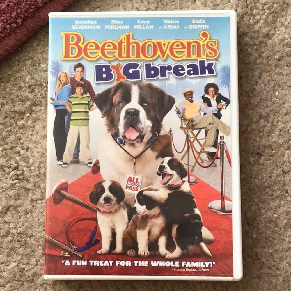 Universal studios DVD Beethoven’s big break